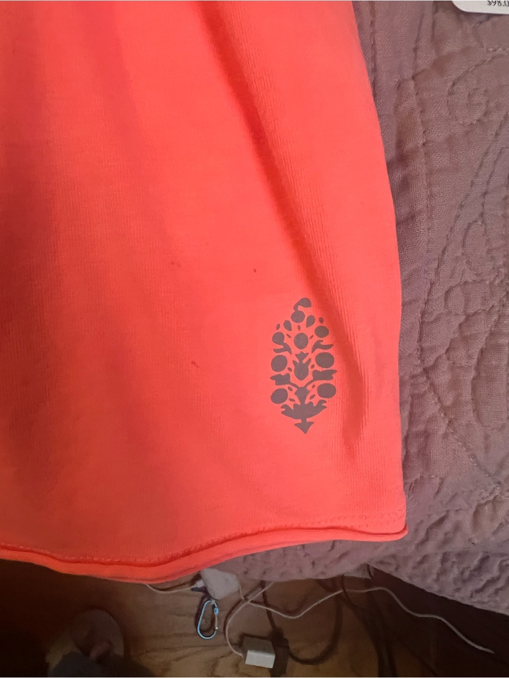 #216 FP Movement Coral Lounge Set Shirt + Shorts NWT XL - Picture 6 of 8